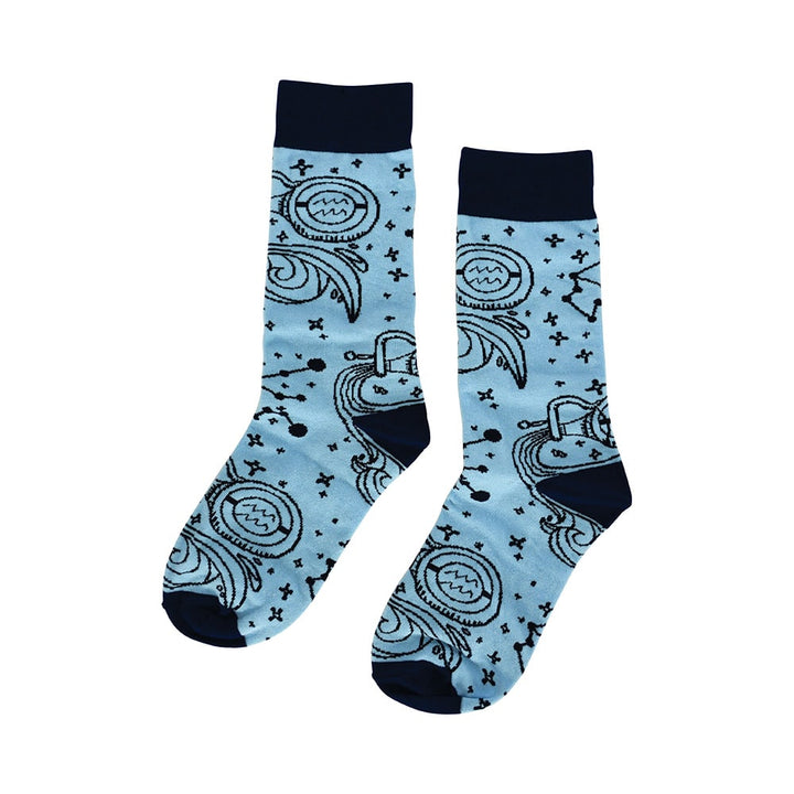 Zodiac Socks, Aquarius