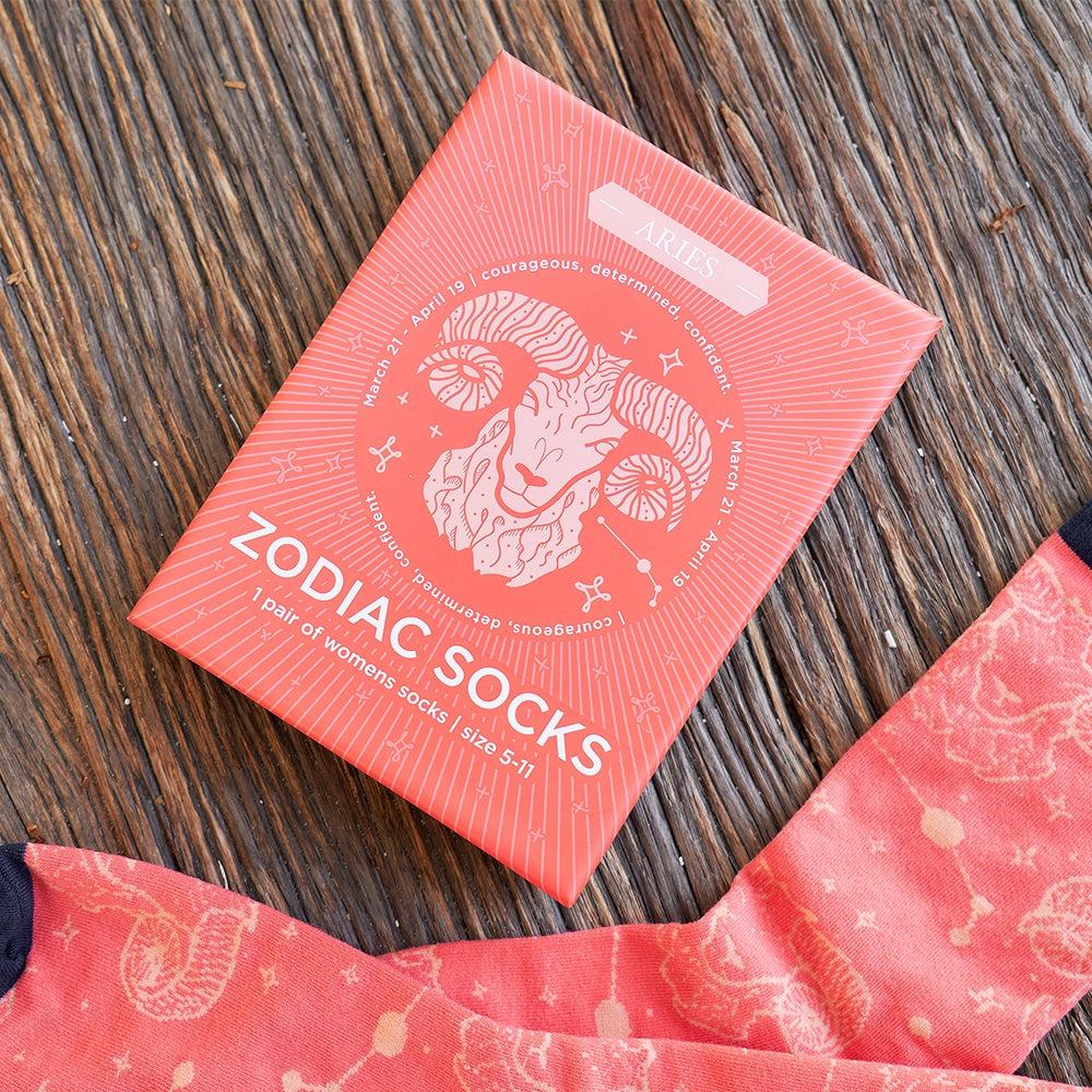 Zodiac Socks, Aries