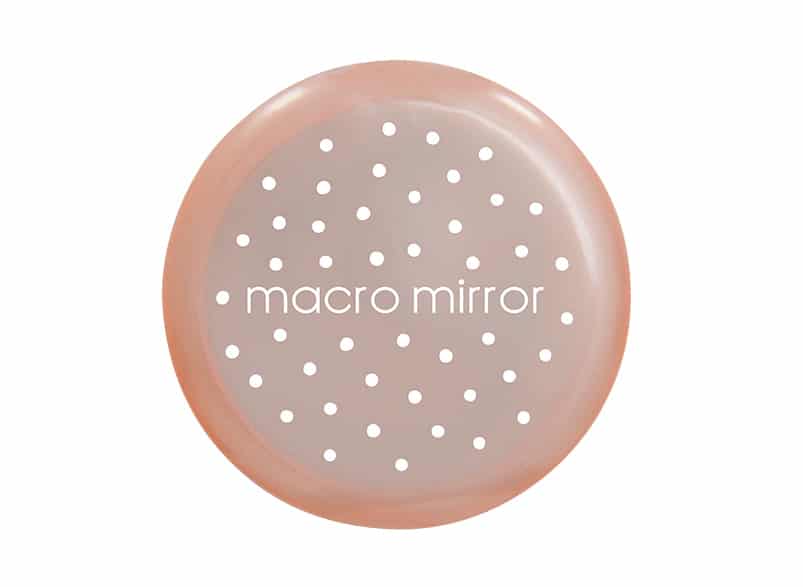 Rose gold compact mirror