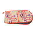 Double Oven Mitt - Linen -  Groovy Rainbows