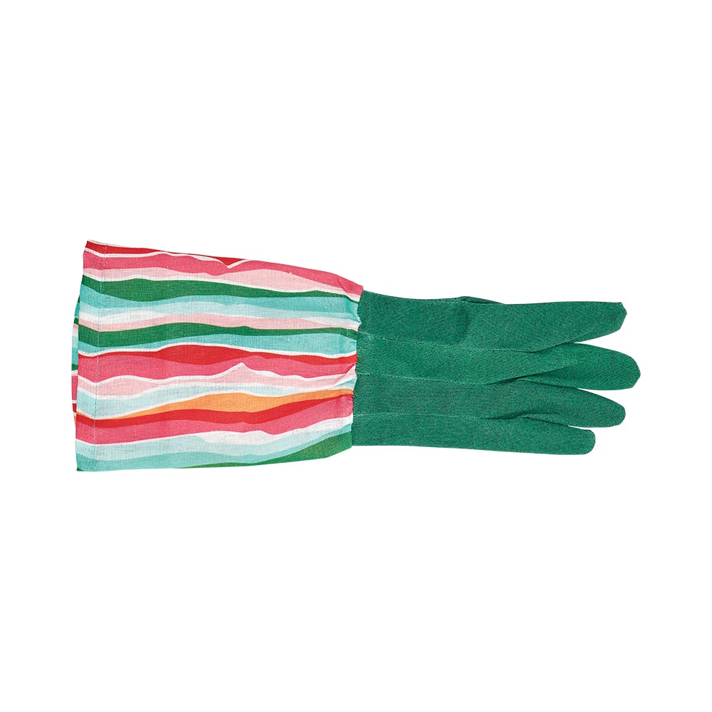 Long Sleeve Garden Gloves - Linen - Sherbet Ribbons