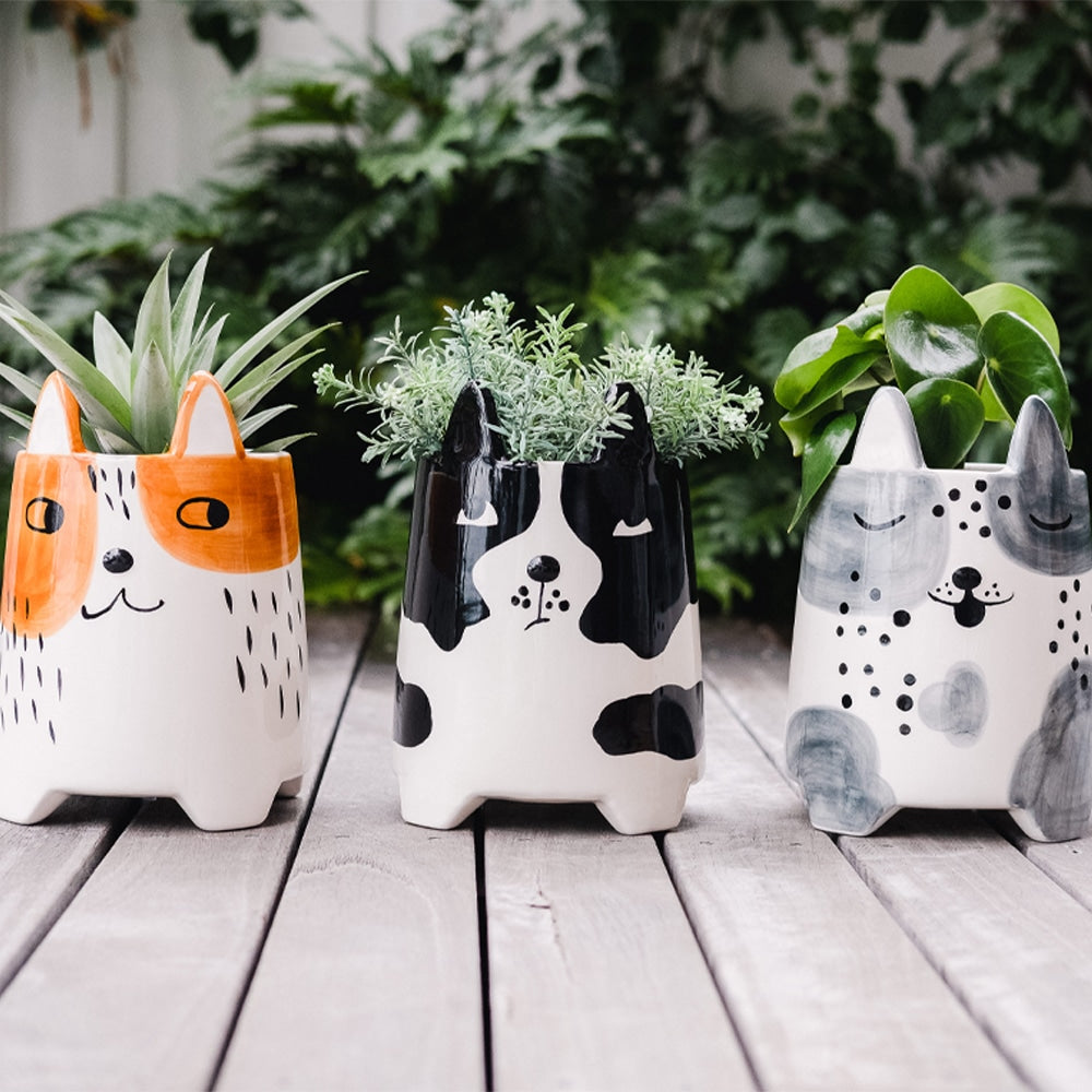 animal plant pots Ceramic Animal Planter