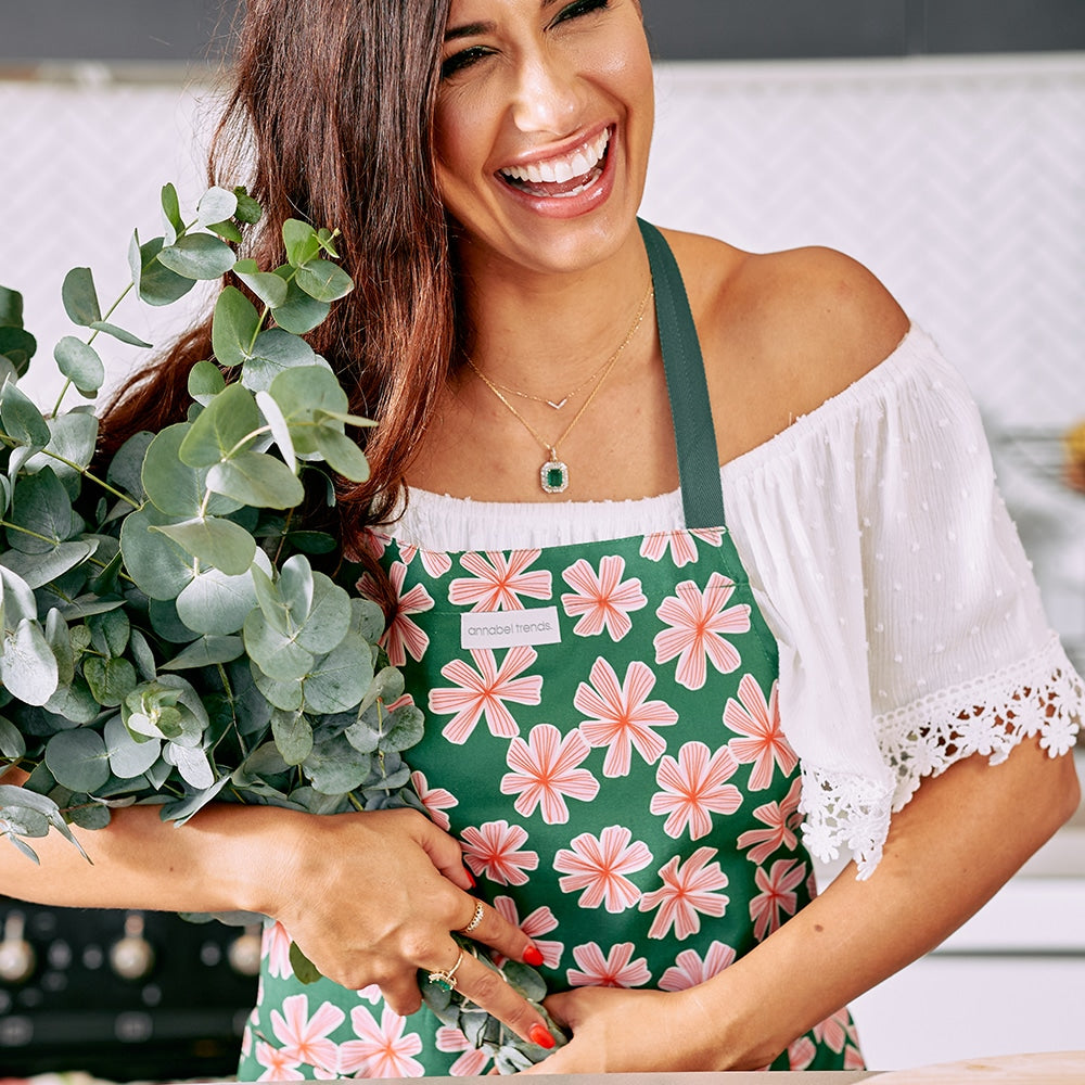 Bold Blooms Apron