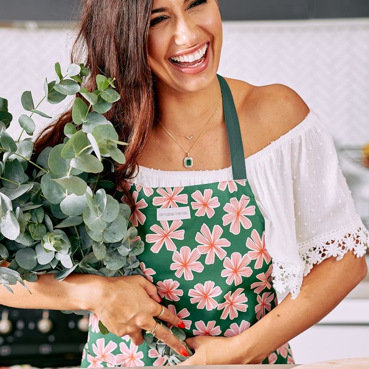 Bold Blooms Apron