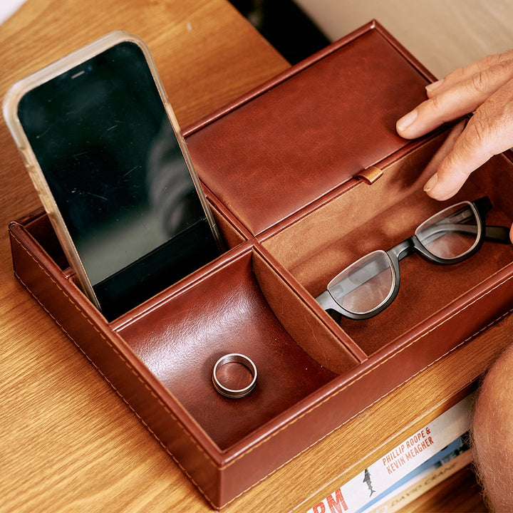 Gentlemans Nightstand Tray