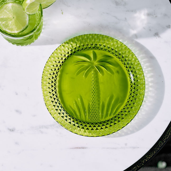 Plate Set - Palm Tree