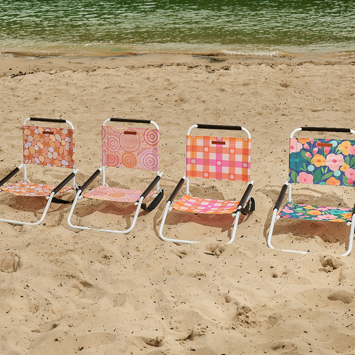 Beach Chair - Daisy Gingham