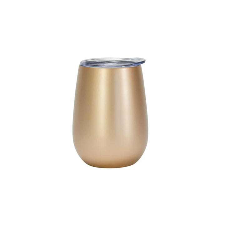 wine tumbler gold