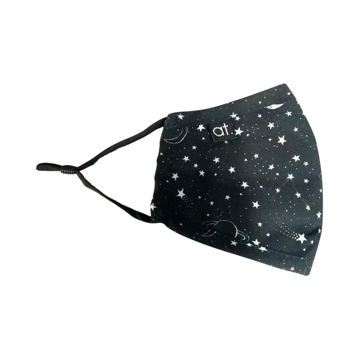 Small Adult / Kids Face Mask - Contoured - Space