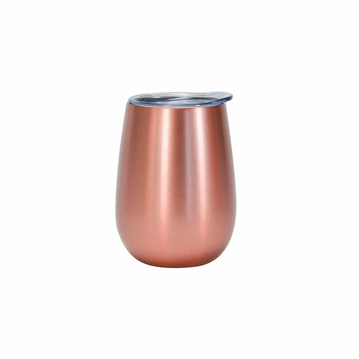 wine tumbler rose gold