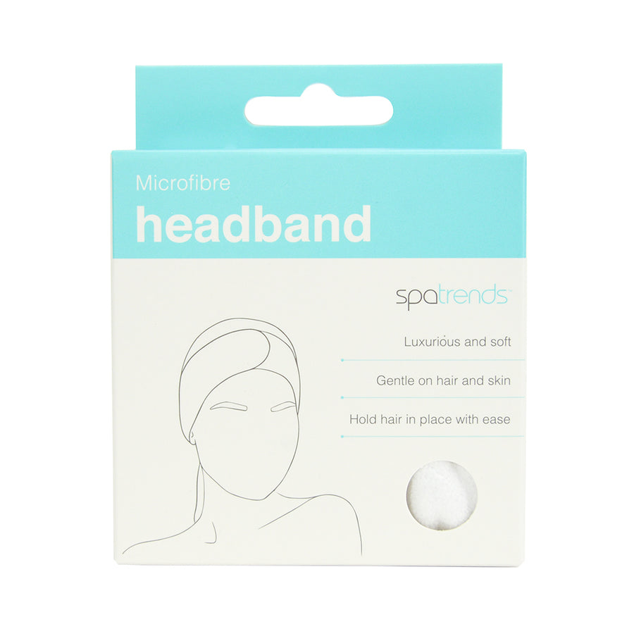 Spa trends microfibre head band