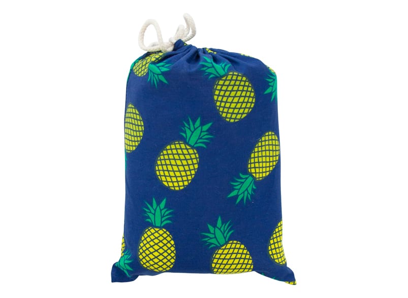 beach sheet pineapples