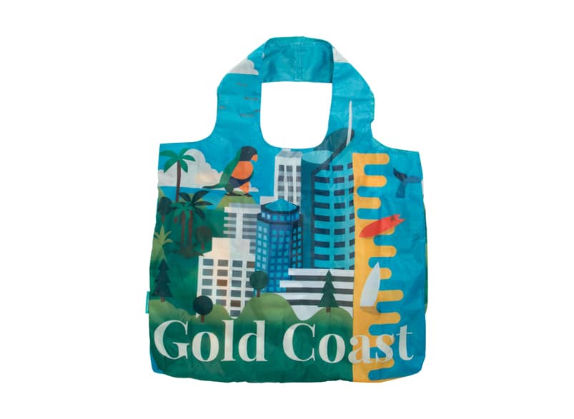 Shopping tote - gold coast