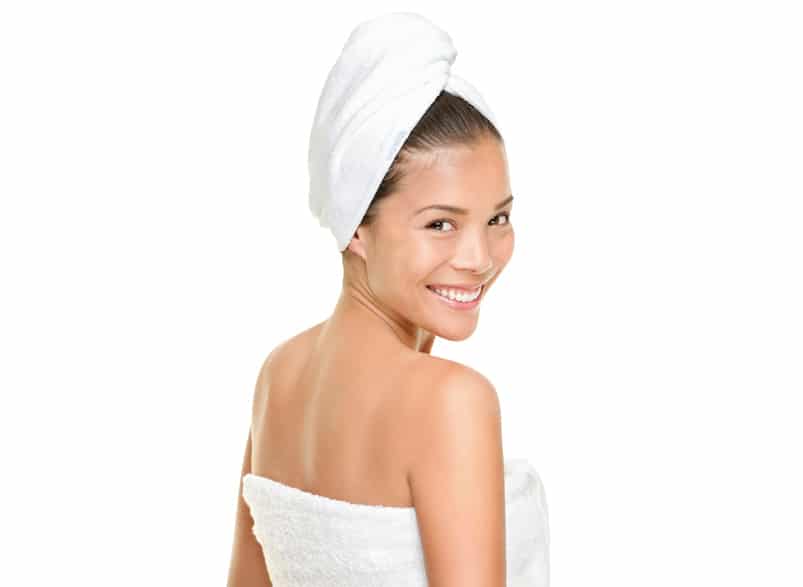 Spa hair outlet towel