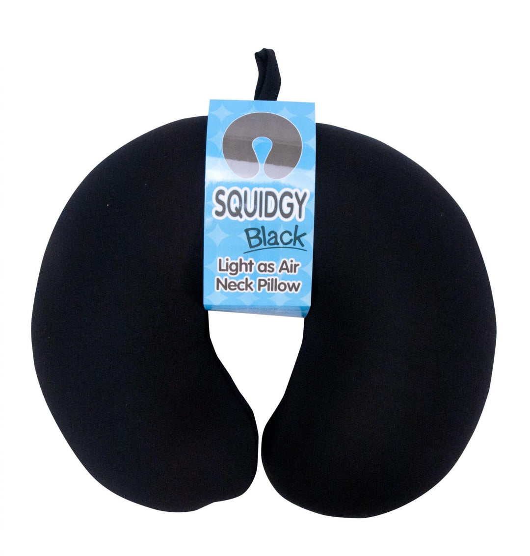 Black Squidgy neck pillow